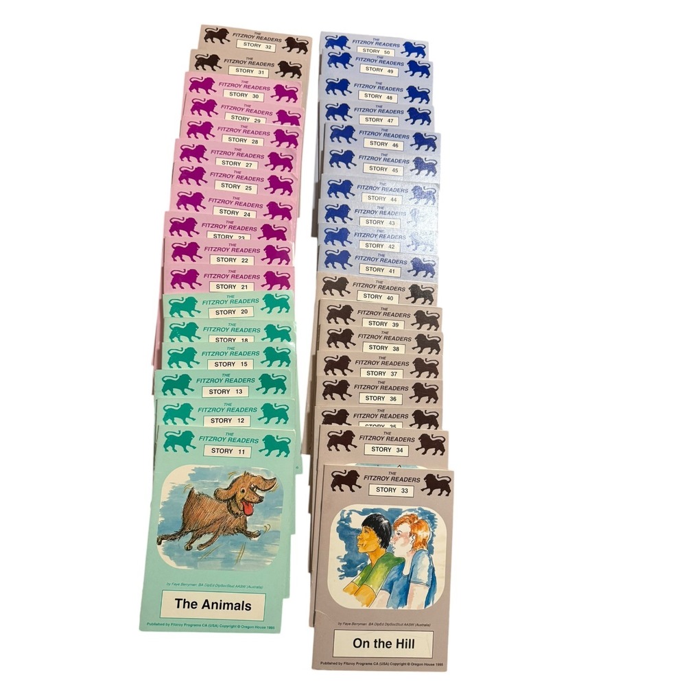 Bulk Lot of 35 Fitzroy Readers (Stories 11–50) - Great Homeschool Resource